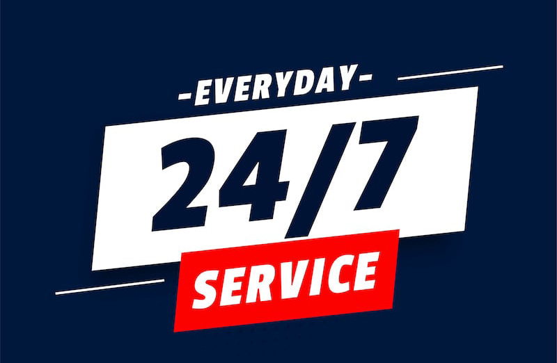 24 hours service