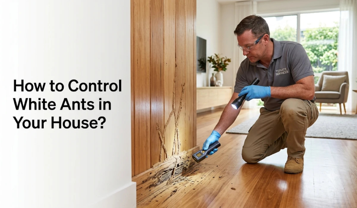 How to Control White Ants in Your House