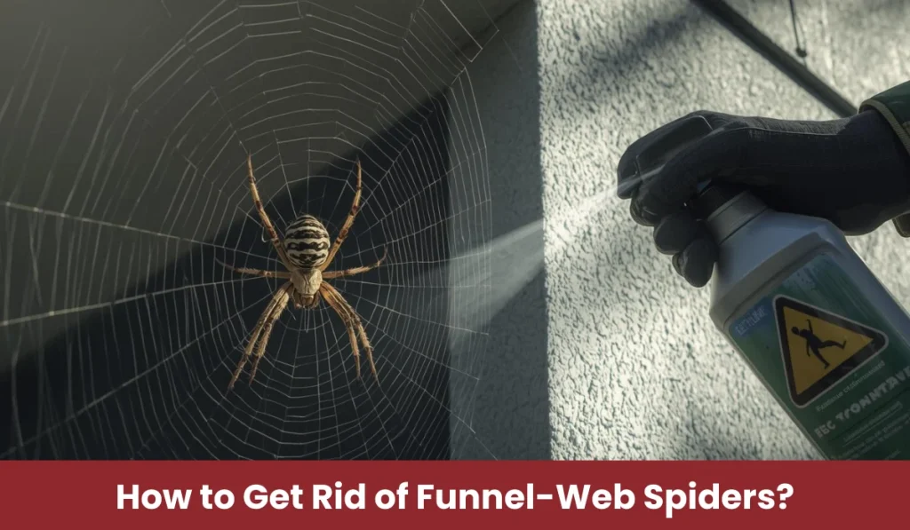 Get Rid of Funnel-Web Spiders